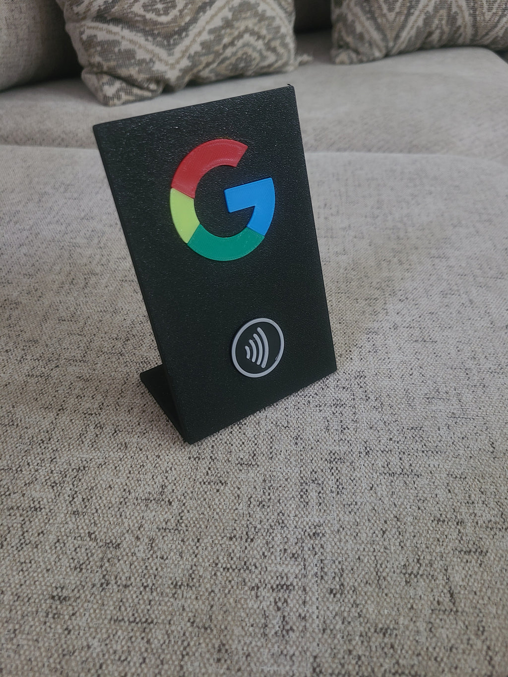 NFC Google Review sign