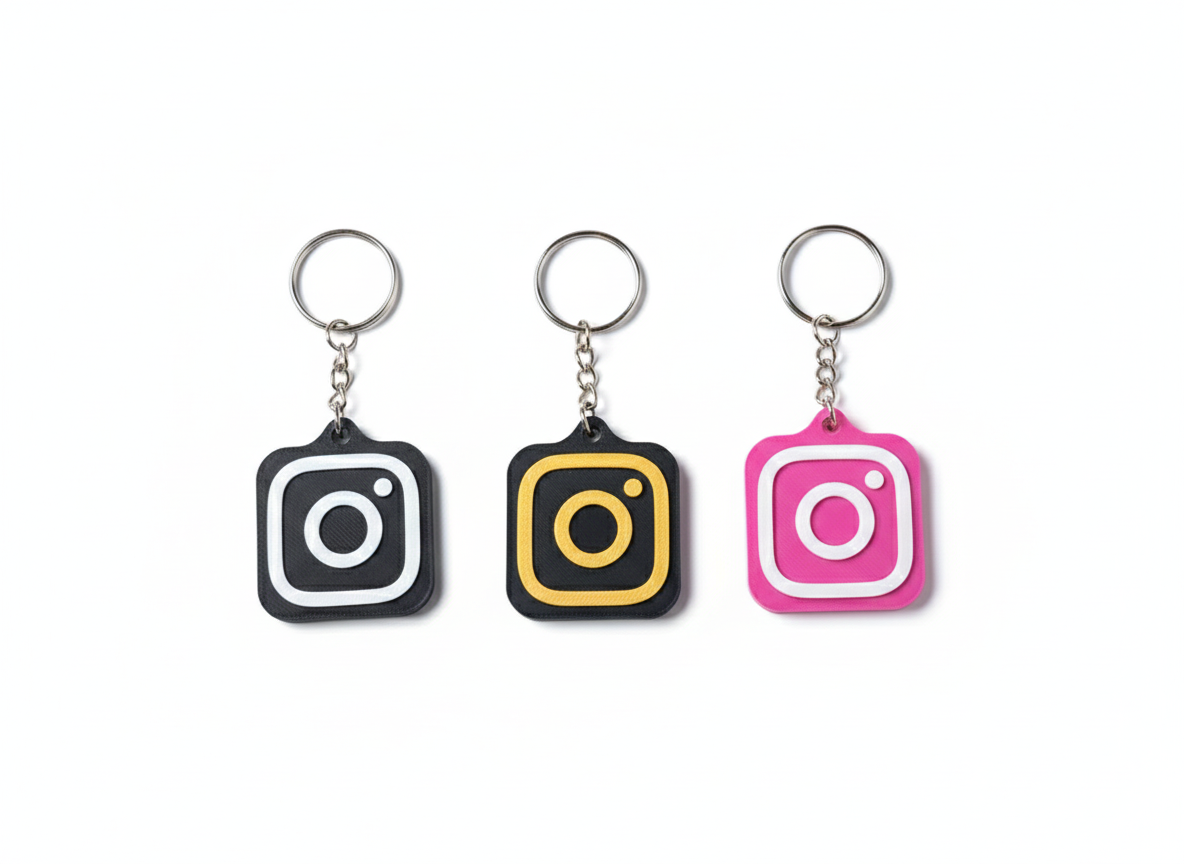 NFC Instagram Keychains